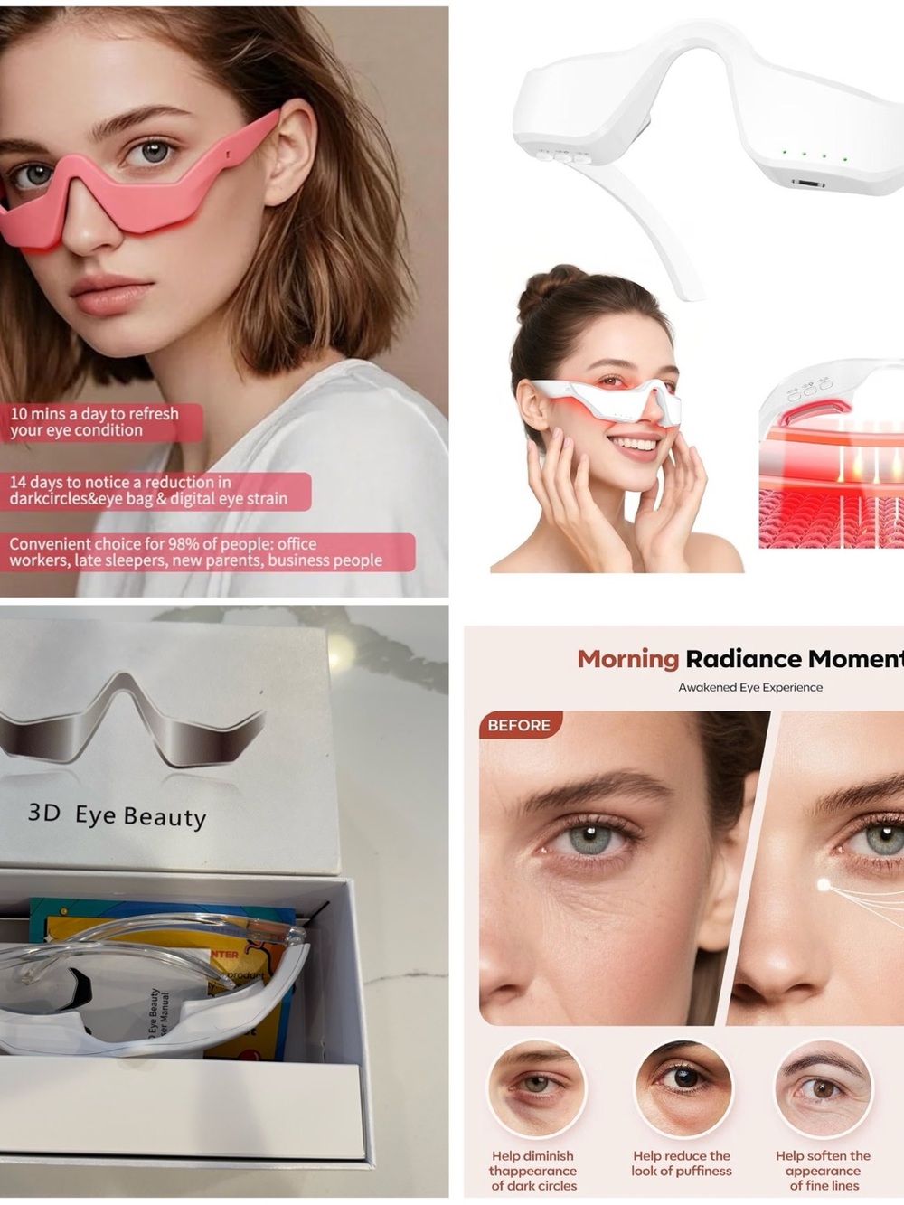 Eye Beauty light treatment glasses